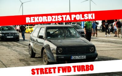 Najszybszy STREET FWD w Polsce! – Paweł Grelich i jego VW Golf II